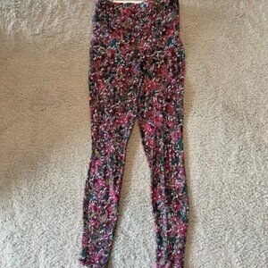 Lululemon Swift Speed High-Rise Tight 28" Size 4 Color Floral Electric Multi